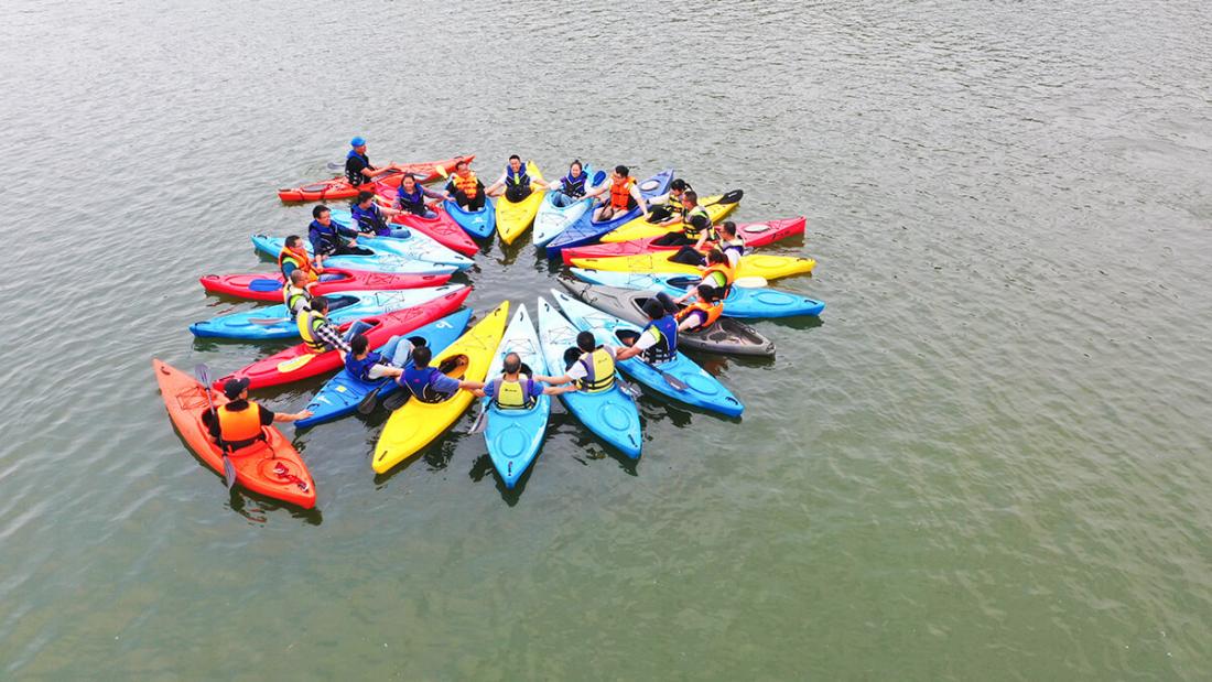 公司勞動標兵、青年先鋒標兵拓展活動